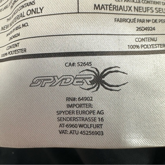 Spyder Women’s size XS Black Snow Winter Snowboard Pants - Picture 10 of 14